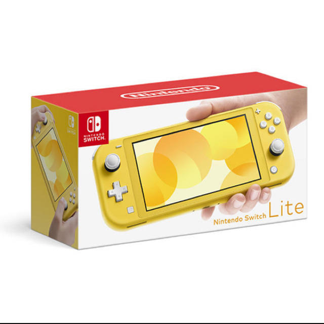 Nintendo Switch(ニンテンドースイッチ)のNintendo Switch Lite　イエロー エンタメ/ホビーのゲームソフト/ゲーム機本体(家庭用ゲーム機本体)の商品写真