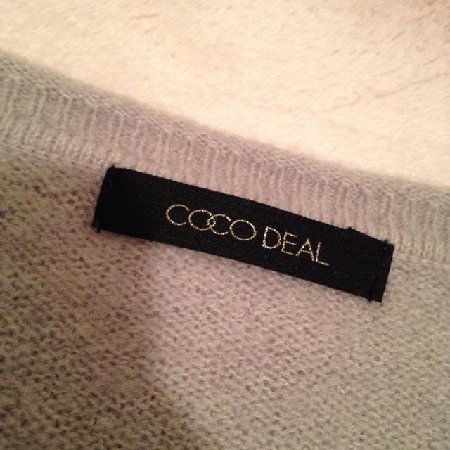 COCO DEAL(ココディール)のココディールクロップドニット レディースのトップス(ニット/セーター)の商品写真