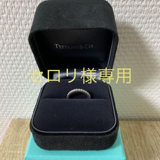 ティファニー(Tiffany & Co.)のティファニー　ソレストバンドリング　プラチナダイヤモンド(リング(指輪))