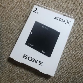 ソニー(SONY)のSONY ATOM X SSDmini 2TB SV-MGS2T(PC周辺機器)