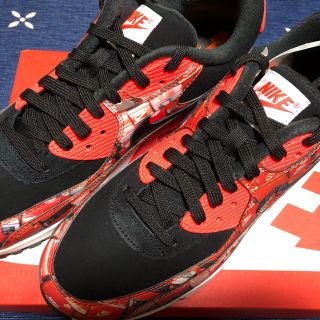 ナイキ(NIKE)のNIKE AIR MAX 90 PRNT  We Love 27.5(スニーカー)