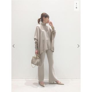 アパルトモンドゥーズィエムクラス(L'Appartement DEUXIEME CLASSE)のL'Appartement アパルトモンFlare Knit Pants34(カジュアルパンツ)