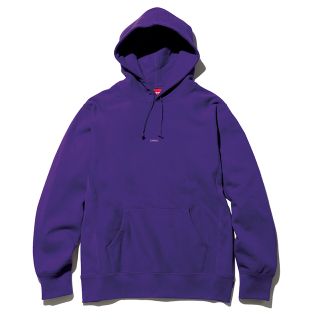 シュプリーム(Supreme)のsupreme Micro logo parka パープル　Sサイズ(パーカー)