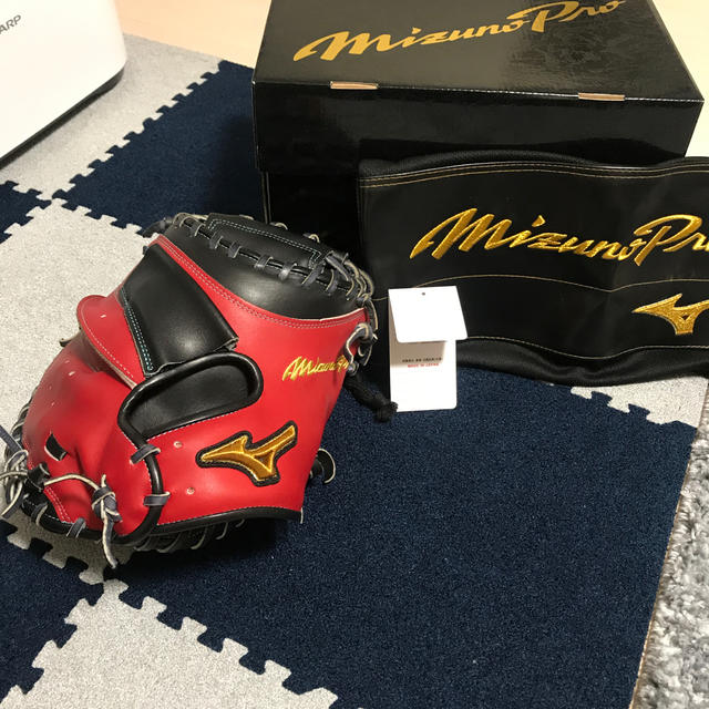 MIZUNO(ミズノ)のミズノプロ    キャッチャーミット　オーダー スポーツ/アウトドアの野球(グローブ)の商品写真