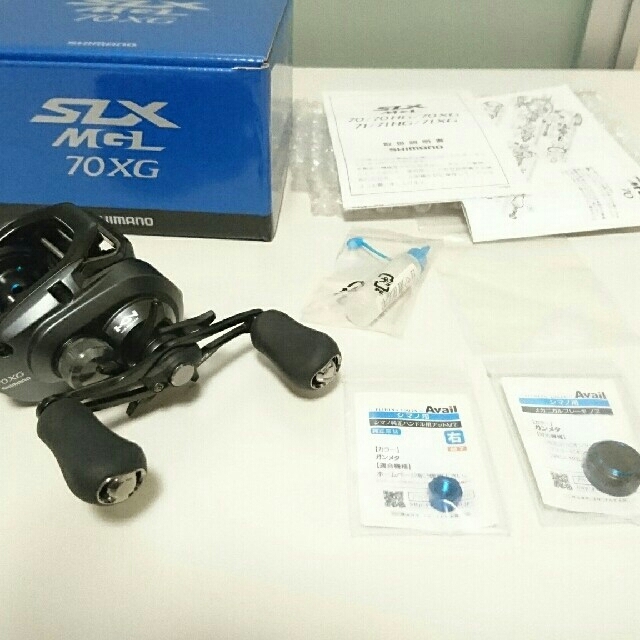 シマノ SLX MGL XG アベイル ガンメタ カスタム 若者の大愛商品 www ...