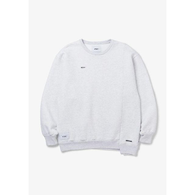 【XL】RIPPER CREW NECK / SWEATSHIRT.GRAYサイズ