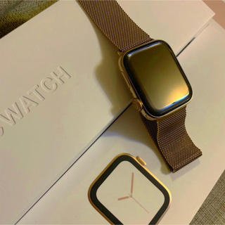 アップルウォッチ(Apple Watch)のApple Watch series4 セルラー版 44mm milanese(腕時計(デジタル))