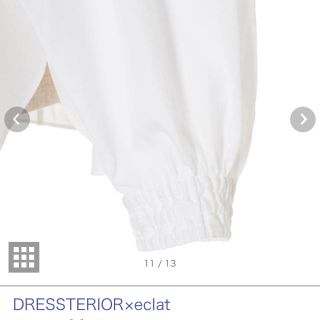 DRESSTERIOR - 新品未使用 ドレステリア ♡パフスリーブブラウスの通販 ...