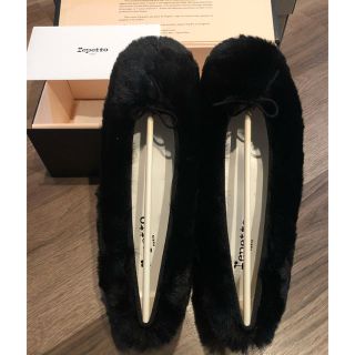 レペット(repetto)のあきちゃん様専用　repetto レペット ファー バレエシューズ (バレエシューズ)