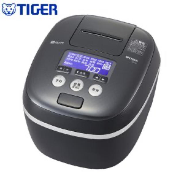 TIGER(タイガー)の【新品未使用】タイガー 圧力IH 炊飯器 JPC-G100 5.5合 スマホ/家電/カメラの調理家電(炊飯器)の商品写真
