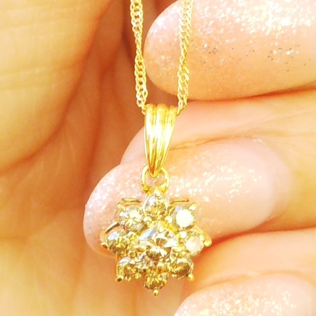 ⭐️美品 ダイヤモンド 0.5ct ネックレス k18 金 ゴールド プレゼント
