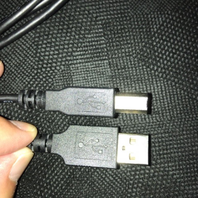 USB2.0 A-B ケーブル 1.2m スマホ/家電/カメラのPC/タブレット(PC周辺機器)の商品写真