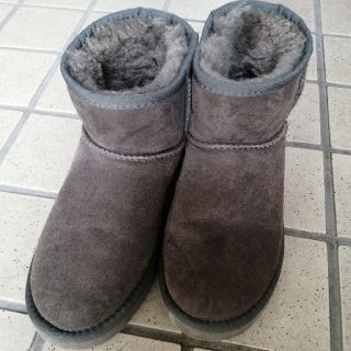 アグ(UGG)のUGG アグ　クラッシックミニ　グレー　ショートブーツ　US6  23cm(ブーツ)