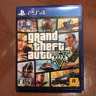 ロックスター(ROC STAR)のPS4 GTA5 美品(家庭用ゲームソフト)