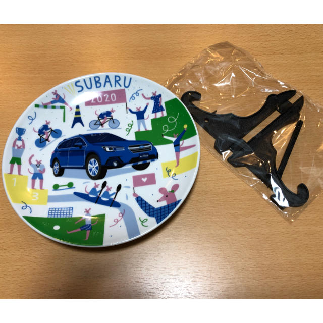 スバル(スバル)のSUBARU ORIGINAL YEAR PLATE 2020 インテリア/住まい/日用品のキッチン/食器(食器)の商品写真