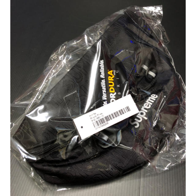 高品質新品 Supreme 19ss Supreme Waist Bag Black 新品 シュプリーム ...