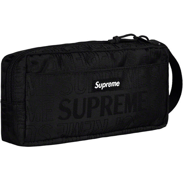 Supreme(シュプリーム)の19ss Supreme Organizer Pouch Black 新品 ハンドメイドのファッション小物(ポーチ)の商品写真