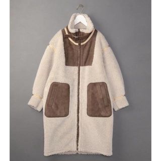 ビューティアンドユースユナイテッドアローズ(BEAUTY&YOUTH UNITED ARROWS)の値下げ！　FAKE MOUTON COAT(ムートンコート)