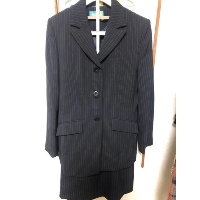 スーツ　事務服　3点セット レディースのフォーマル/ドレス(スーツ)の商品写真