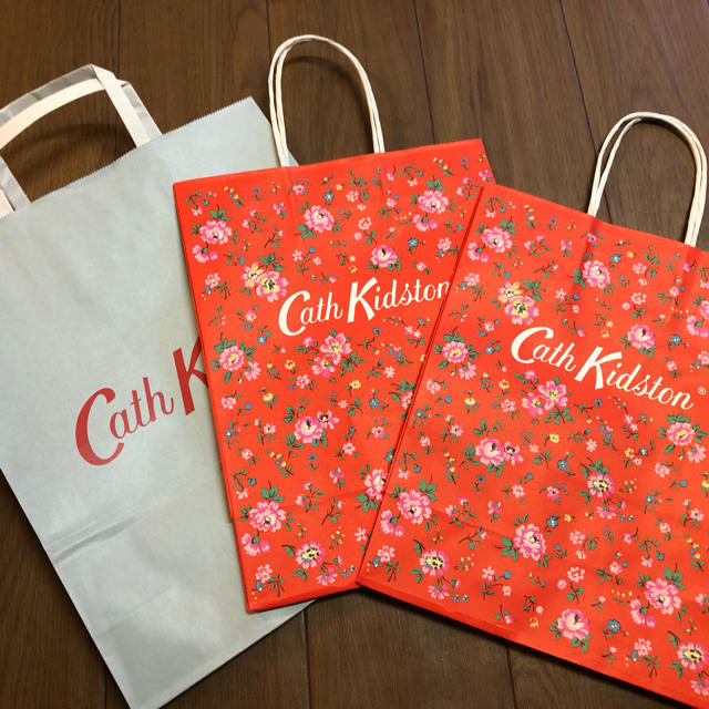 Cath Kidston(キャスキッドソン)のキャスキッドソン　ショッパー 3枚 レディースのバッグ(ショップ袋)の商品写真