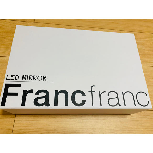 Francfranc(フランフラン)のled mirror 全新品 レディースのファッション小物(ミラー)の商品写真