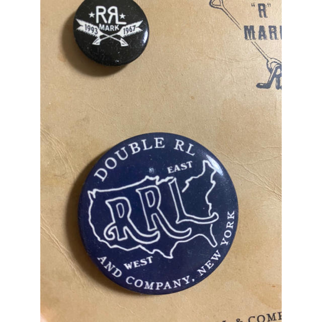 RRL - RRL 非売品缶バッチの通販 by w's shop｜ダブルアールエルならラクマ