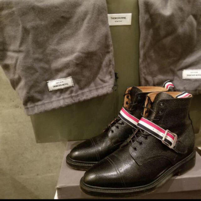 Thom Browne トムブラウン ブーツ 【2022最新作】 50.0%OFF www