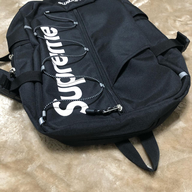 未使用　シュプリーム　supreme  リュック　黒