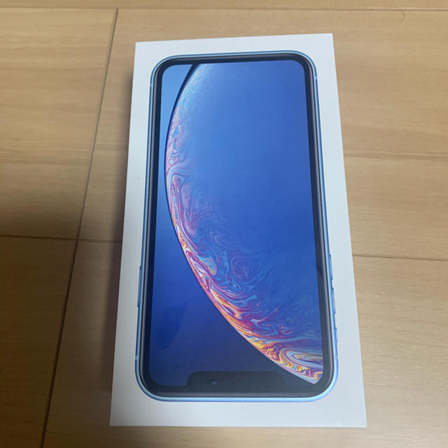 Apple - iPhone XR 128GB ブルー　新品【○】SIMロック解除　最終値下げ