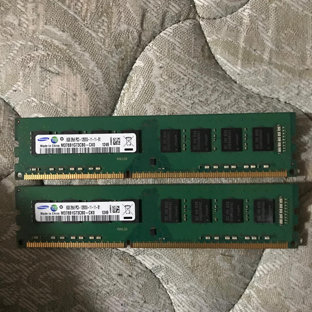 8GB 2R×8 PC3-12800 2枚set 1