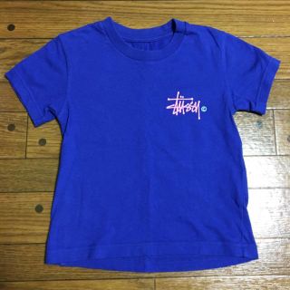 ステューシー(STUSSY)のstussykids tシャツＳ90青(Tシャツ/カットソー)