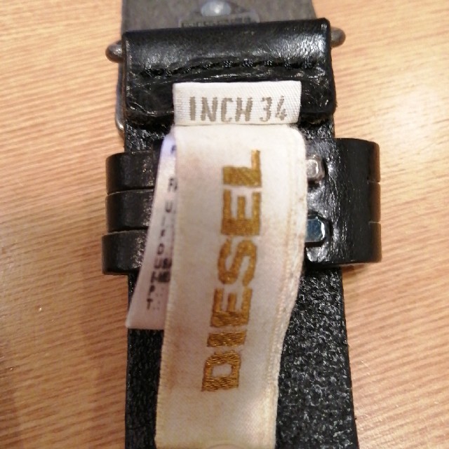 DIESEL(ディーゼル)のディーゼル DIESEL 牛革ベルト メンズのファッション小物(ベルト)の商品写真