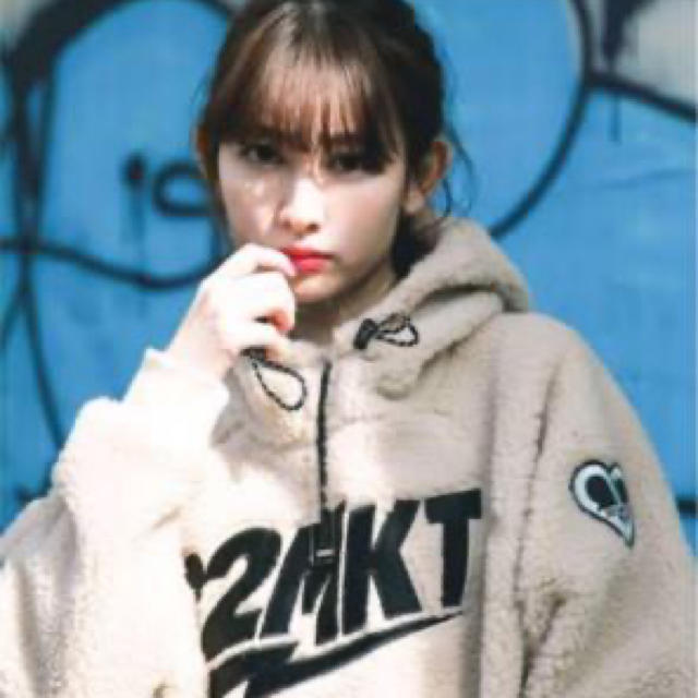 SNIDEL(スナイデル)の22market Teddy hoodie (クリーム/メンズ) レディースのトップス(パーカー)の商品写真