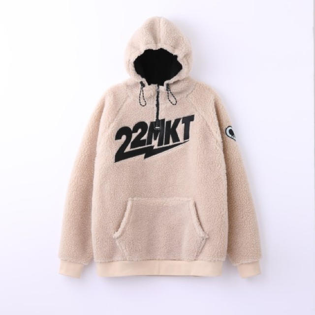 SNIDEL(スナイデル)の22market Teddy hoodie (クリーム/メンズ) レディースのトップス(パーカー)の商品写真