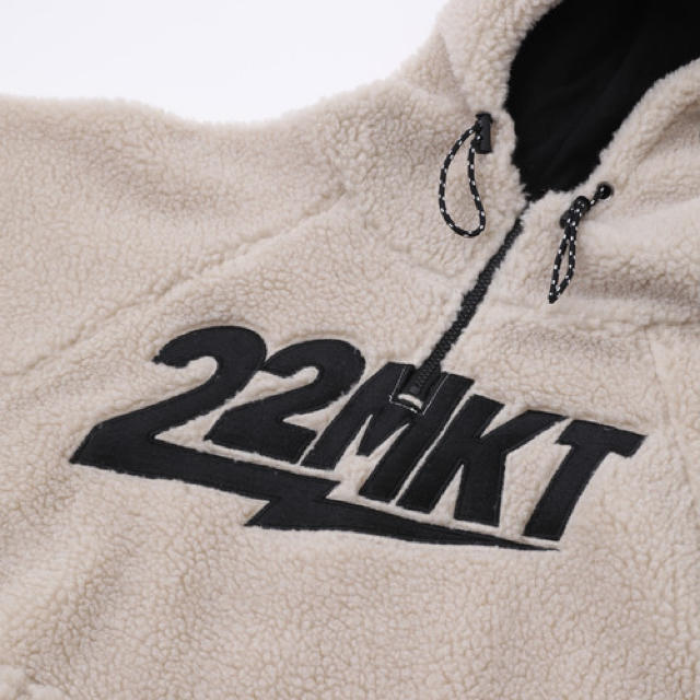 SNIDEL(スナイデル)の22market Teddy hoodie (クリーム/メンズ) レディースのトップス(パーカー)の商品写真