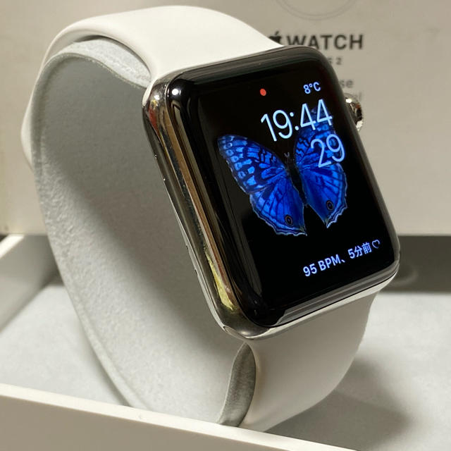 ♯アップルウォッチ 45mmサイズ ミラネーゼ AppleWatch 黒+spbgp44.ru