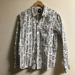 ステューシー(STUSSY)のstussy 白シャツ(Tシャツ/カットソー(七分/長袖))