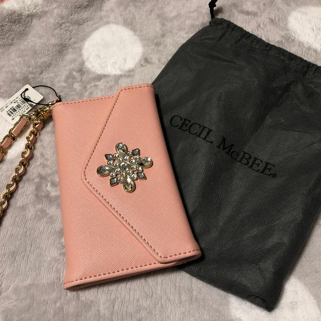 CECIL McBEE(セシルマクビー)のCECIL Mc BEE スマホケース 新品 スマホ/家電/カメラのスマホアクセサリー(iPhoneケース)の商品写真