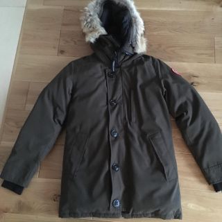 カナダグース(CANADA GOOSE)のCANADAGOOSE カナダグース  ジャスパー　Sサイズ　カーキ色(ダウンジャケット)