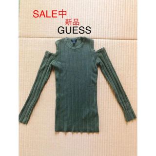 ゲス(GUESS)の【M&S様専用】GUESS ゲス　肩あきニット(ニット/セーター)