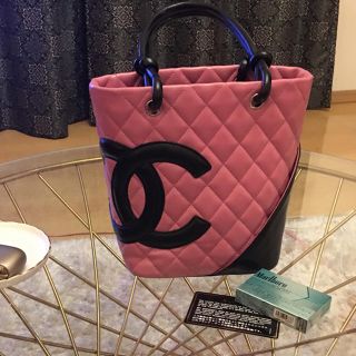 シャネル カンボンライン トートバッグ(レディース)(ピンク/桃色系 シャネル カンボンライン トートバッグ(レディース)(ピンク/桃色系