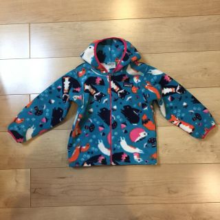 パタゴニア(patagonia)のパタゴニア  フリース パーカー 4歳(ジャケット/上着)