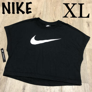 ナイキ(NIKE)のXL ナイキTシャツ 短めウェア ショートTシャツ 女性用 お腹見せウェア(Tシャツ(半袖/袖なし))