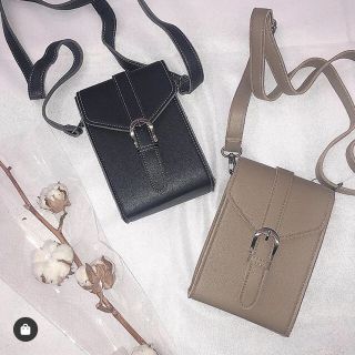 8seconds - 【人気完売品】 Stitch Leather Mini Bag レザーバッグ