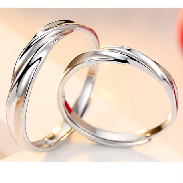 【特別限定価格】 ペアリング  メンズ レディース 指輪 シルバー リング メンズのアクセサリー(リング(指輪))の商品写真