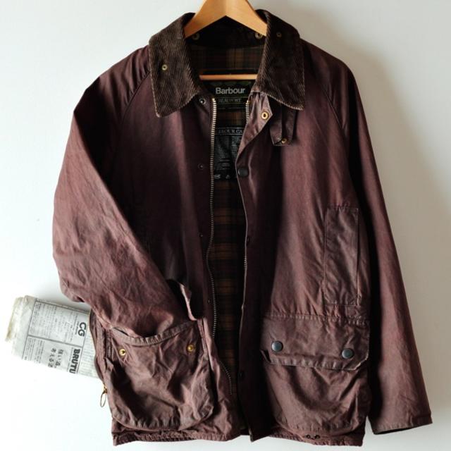 barbour ブラウン ラスティック M 40  バブアー  ビューフォート