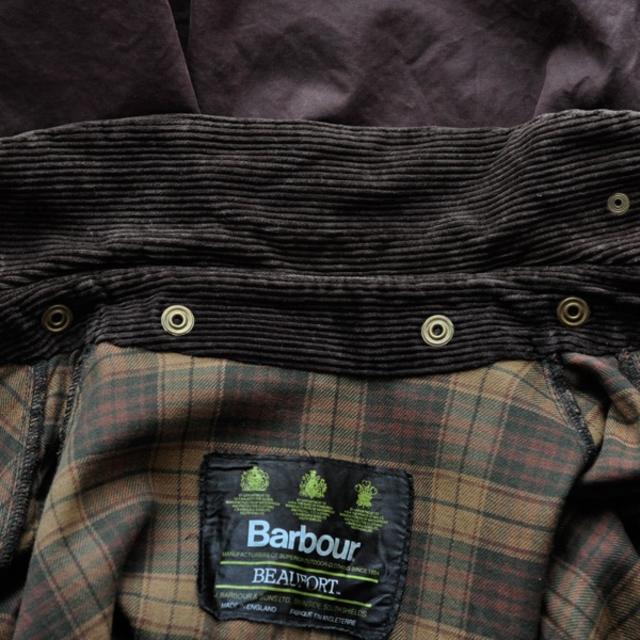 Barbour(バーブァー)の80s バブアー ビューフォート ショート丈 ラスティック C36 ヴィンテージ メンズのジャケット/アウター(カバーオール)の商品写真