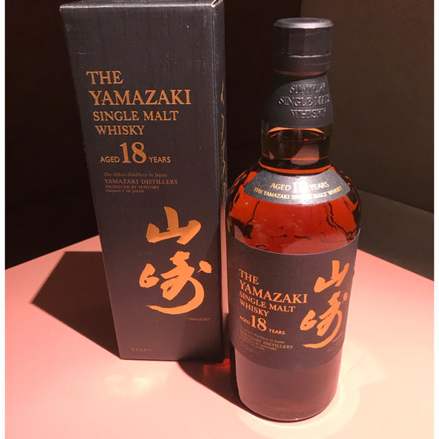 サントリー 山崎18年 700ml 未開封 新品 箱付 マイレージ付き-