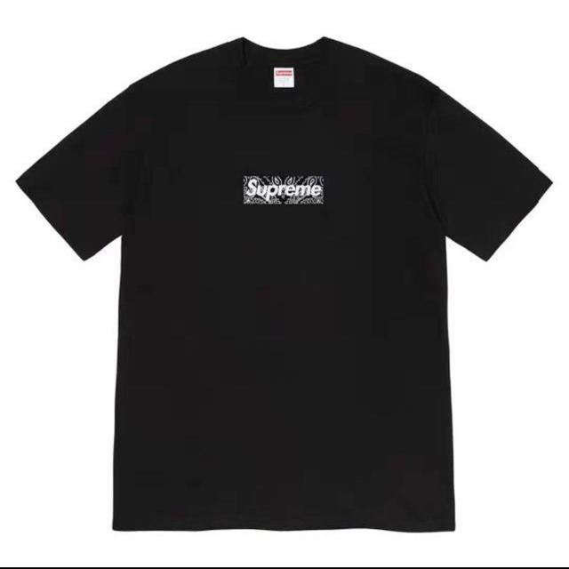 Supreme bandanna box logo tee MサイズTシャツ/カットソー(半袖/袖なし)