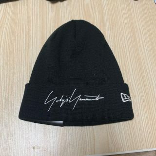 ヨウジヤマモト(Yohji Yamamoto)のYohji Yamamoto new era ニット帽 タグあり(ニット帽/ビーニー)